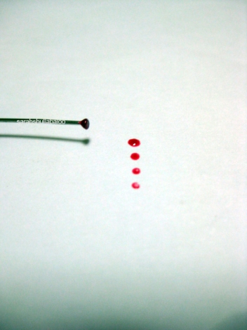 Sewing Pin as Nail Art Tool