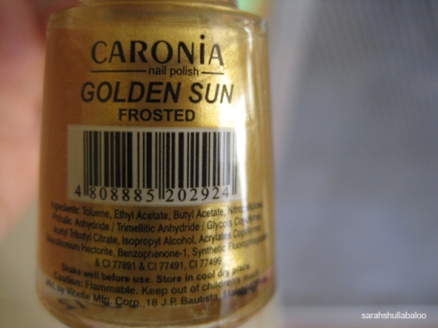 Caronia Golden Sun